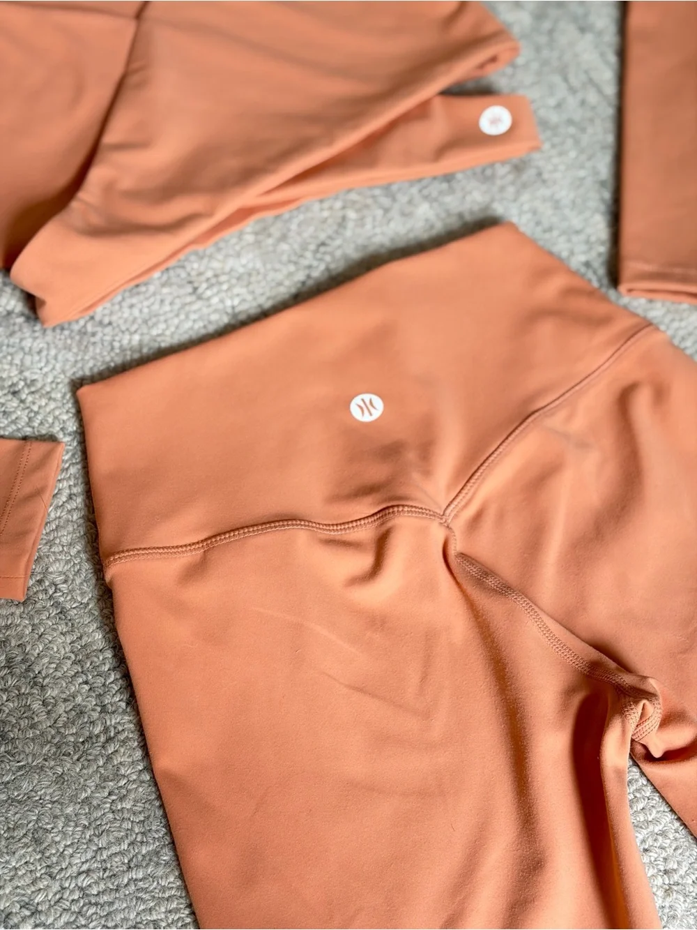 Astoria Activewear Balance Set Spice Medium Top Small Bottoms